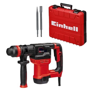 Einhell Martello demolitore TE-DH 5 (5 J, mandrino portautensile con attacco SDS Plus, impugnatura antivibrante, impugnatura supplementare flessibile, E-Box inclusa)