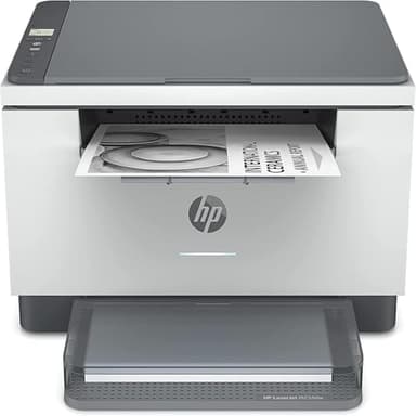 HP LaserJet M234dw 6GW99F, Stampante Multifunzione A4, Stampa Fronte e Retro Automatica in Bianco e Nero, 29 ppm, USB, Wi-Fi, Ethernet, Smart, No Fax, No ADF, Schermo LCD a icone, Grigia