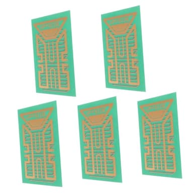 BELLIFFY Set da 5 Adesivi Potenziamento Segnale Telefono Portatili, Amplificatore Ricezione Cellulari, Soluzione Intuitiva per Migliorare La Ricezione del Segnale in Movimento