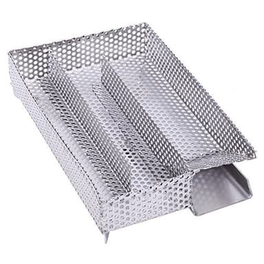 BBQ-Toro, affumicatore a freddo in acciaio | ideale per l’affumicatura fredda | generatore di fumo freddo | Food smoker| Affumicare i cibi (20 x 12,5 cm)