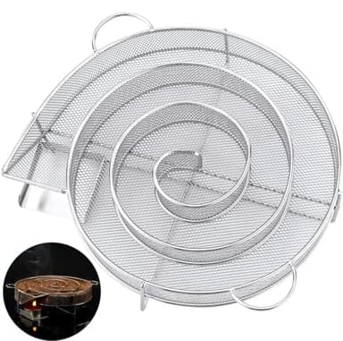 UMIWE Generatore di affumicatura a freddo, in acciaio inox, con manico, generatore di fumo freddo per affumicatore, generatore di fumo per barbecue