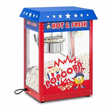 Royal Catering - Macchina per popcorn - 1500 W - 5 kg/h